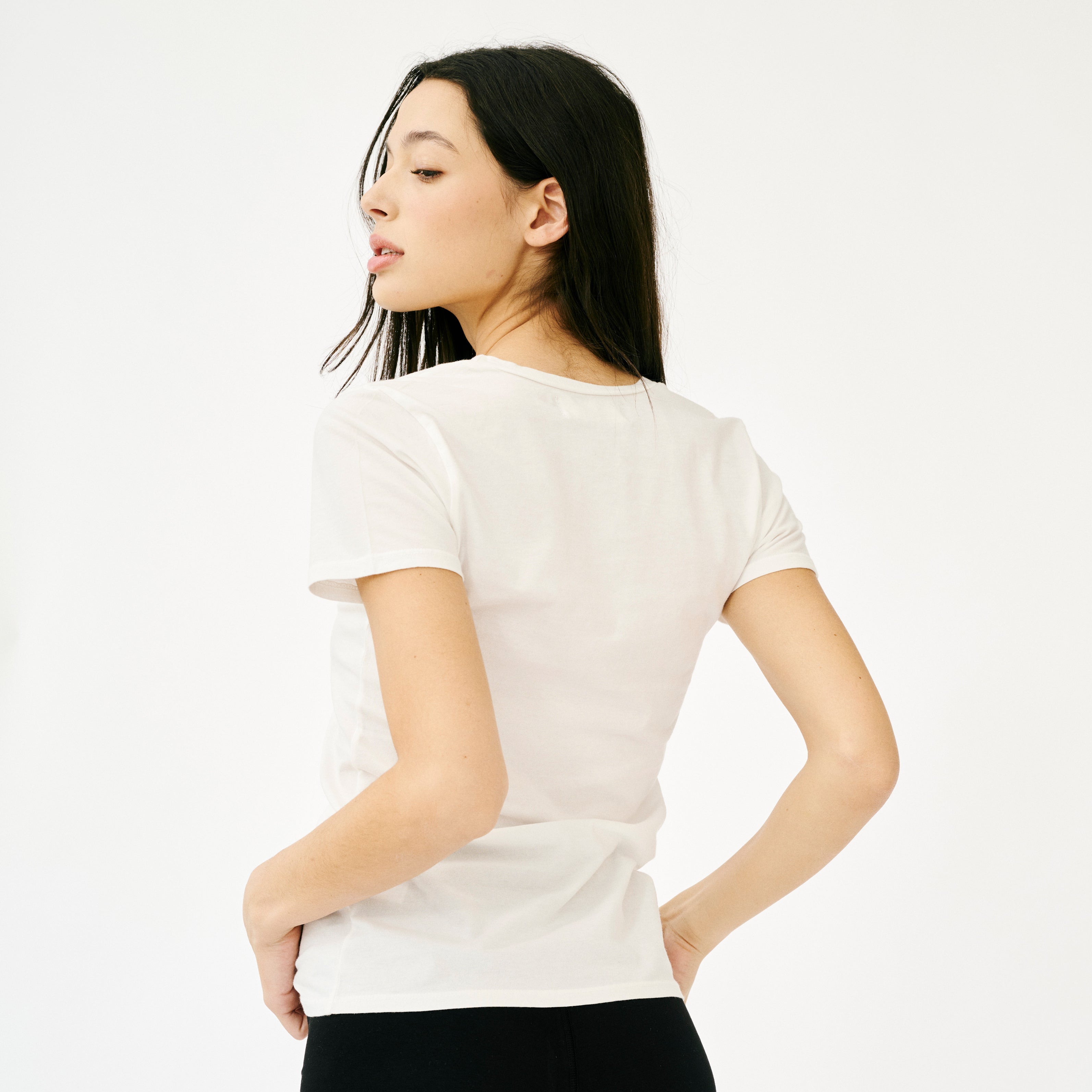 Swoop Neck Tee – GROCERIES