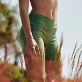 Ribbed Biker Short