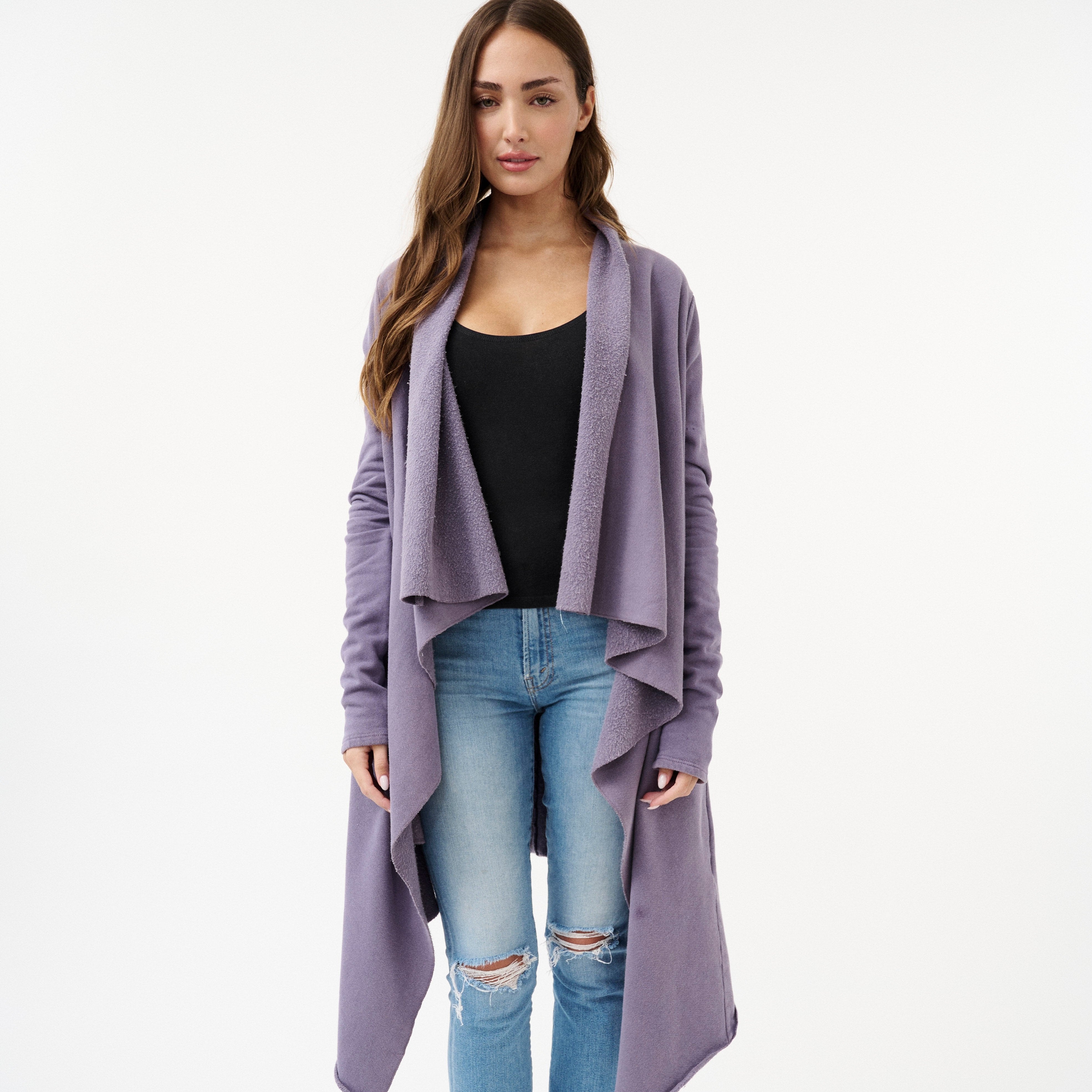 JUCCA 売れ筋商品|||ユッカ カーディガン アウター レディース Cardigans Purple Giko Cardigan – GROCERIES