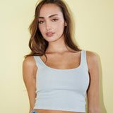 Ribbed Fitted Crop