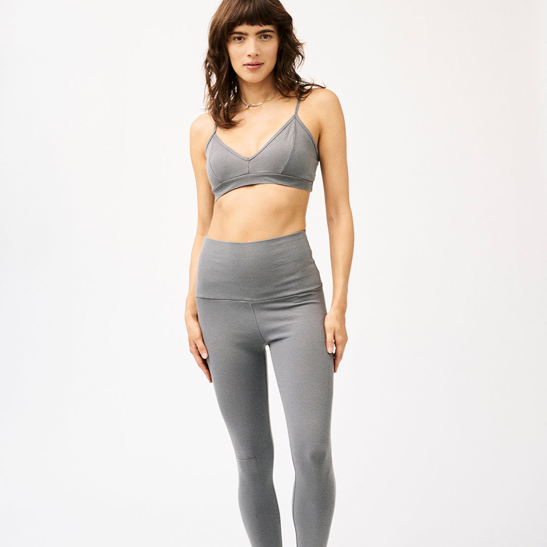 Naturale Seamless Ribbed High Waisted Leggings – Coco Athletics