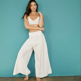High-Waist Relaxed Wide-Leg Pant